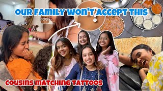 What😱 We got matching tattoos Pointless vlog💃 [upl. by Llerahc426]