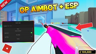 NEW OP AIMBOT AND ESP BIG PAINTBALL SCRIPT INSTANT KILLS ROBLOX [upl. by Black]