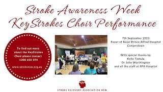 Stroke Awareness Week KeyStrokes Performance [upl. by Fein]