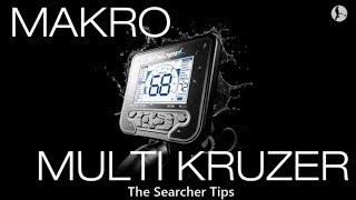 Makro Multi Kruzer 3 tone settings metal detecting [upl. by Assirem]