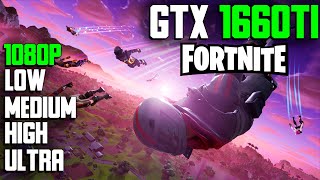 GTX 1660 TI  FORTNITE CHAPTER 4  SEASON 2 [upl. by Nedap]