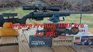 BERGARA PREMIER HMR PRO 65 PRC ACCURACY TEST [upl. by Egor204]