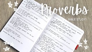 Bible Study on Proverbs 1  Bible Study with Me [upl. by Hamitaf]