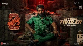 Pushpa 2 The Rule Trailer Telugu  Allu Arjun  Sukumar  Rashmika Mandanna  Fahadh Faasil  DSP [upl. by Crotty]