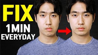 How to Fix Facial Asymmetry Part 2 Exercises for Balanced Mewing [upl. by Heinrike]