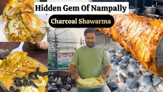 Hidden Gem Of Nampally  Charcoal Shawarma  Yousufain Dargah  Hyderabad [upl. by Barbour193]