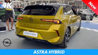 Opel Astra Ultimate 2022  FULL Review in 4K  Exterior  Interior 16 l Turbo 180 HP HYBRID [upl. by Ahsitul]