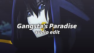 gangstas paradise  coolio feat lv audio edit  no copyright music [upl. by Leirraj236]