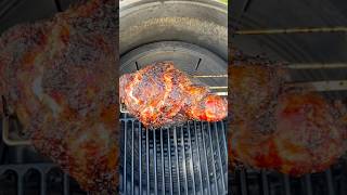 Leg of lamb on a charcoal grill [upl. by Tavie]