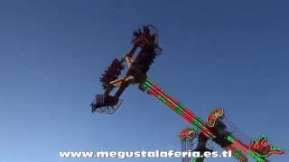 Atracciones de Feria en las Ferias y Fiestas de Talavera de la Reina San Isidro 2016 [upl. by Sydelle]