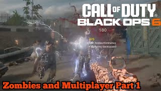 Zombies and Multiplayer Part 1  CoD Black Ops 6 [upl. by Jak]