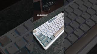 Low Profile Mechanical Keyboard from Royal Kludge  RK N80 Brown Switch [upl. by Charmion]