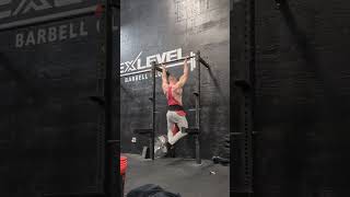 Chin Ups 55 pounds 1x12 [upl. by Amathiste]