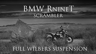 Full Wilbers Suspension for the BMW R Ninet Scrambler  First impressions on the road [upl. by Sletten562]