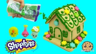 DIY Shopkins Vanilla Cookie House with Frosting  Candy Kit  Cookieswirlc Video [upl. by Torhert]