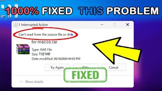 The Fix  Cant read from the source file or disk in Windows 10 11 Youve Been Waiting For [upl. by Boynton]