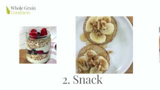 3 Ways With Oats video ideas  Whole Grains Easy As 123 [upl. by Orelu615]