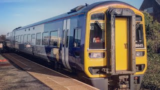 Trains At Thornaby Station 160321 [upl. by Aititel]