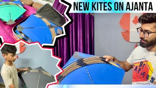 Finally Got New Kites On Ajanta PaperUnboxing [upl. by Lobell]