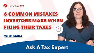 6 Common Mistakes Investors Make When Filing Their Taxes — Ask a Tax Expert [upl. by Ras]