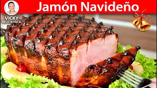 JAMON NAVIDEÑO  Vicky Receta Facil [upl. by Oz]