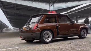 Encore les r5 turbo à epoqu auto 2024 🥰  mais sans musique cette fois 😘 [upl. by Anadroj]