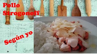 🍴Cocina un rico Pollo Strogonoff fácil y económico para esta cuarentena quedateencasa [upl. by Ferne]