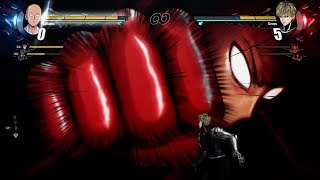 SAITAMA VS GENOS  ONE PUNCH MAN A HERO NOBODY KNOWS beta [upl. by Hinkel]