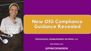 OIG Compliance Guidance Explained in Detail  A MustWatch for Insight and Analysis [upl. by Laeria]