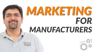 Marketing strategies for manufacturers [upl. by Yrhcaz]