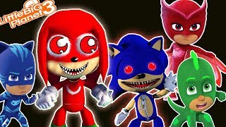 PJ Masks  TwiSted Sonic amp Knuckles  LittleBigPlanet 3 [upl. by Arjun]