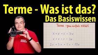 Terme  Was ist das Das Basiswissen  Lehrerschmidt [upl. by Elocon]