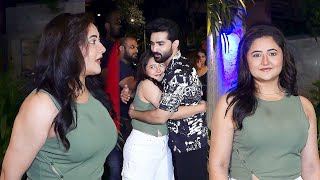 Rashmi Desai Grab Eyeballs at Munisha Khatwani Birthday Bash🔥💃 [upl. by Brant37]