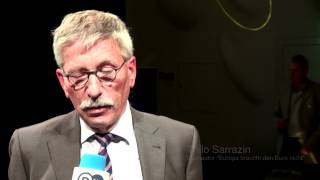 Thilo Sarrazin quotEuropa braucht den Euro nichtquot [upl. by Yentnuoc]