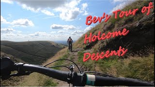 Holcombe MTB Descents  Guided By Bev  Ramsbottom Mountain Bike Descents [upl. by Nylasej]