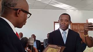 CÉRÉMONIE DE LA RÉOUVERTURE DE LÉCOLE Du BARREAU DES CAYESebac viralvideo haiti [upl. by Aldred]