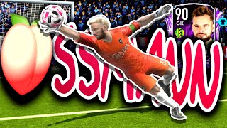 90 Master ASSMANN The NEW Best GK in Fifa Mobile 21 [upl. by Winnie]