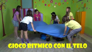 Gioco ritmico con il telo  quotUn mare di ritmoquot [upl. by Haliak]