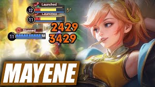 Mayene Clash Lane Gameplay Honor of Kings [upl. by Gilchrist]