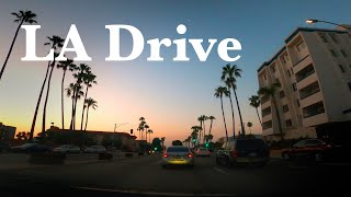 Los Angeles Drive 4k  ones usual routine [upl. by Jeanna]