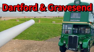 Riding Old Routemaster Buses Between Dartford amp Gravesend [upl. by Akemot273]