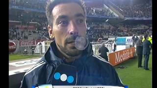 Lavezzi habla tras la victoria de Argentina ante Perú Telefe Noticias [upl. by Zysk]