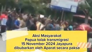 mediapapua Ratusan warga Papua di Kota Jayapura papuabukantanahkosong tolaktransmigrasi [upl. by Fan414]