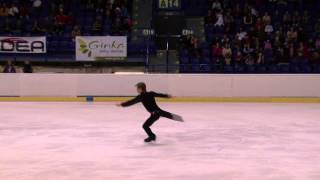 24 Mikhail KOLYADA RUS  ISU JGP Kosice 2013 Junior Men Free Skating [upl. by Ofilia]