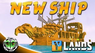 New Ship amp Underwater Exploring  YLands Gameplay  PC Early Access Best Creations [upl. by Anek]