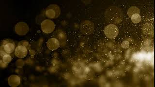 background particles gold bokeh glitter awards dust abstract background loop [upl. by Torray184]