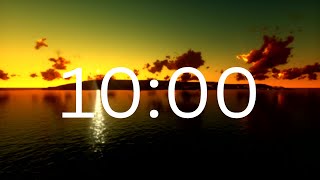 10 Minutes Timer With Relaxing Music [upl. by Julietta]