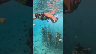 Snorkeling in Gili T  Bali gilitrawangan snorkeling ubud balitravel dailyvideoblog sisters [upl. by Ardnekal]