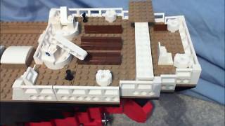 The making of Titanic in Lego [upl. by Simonette]