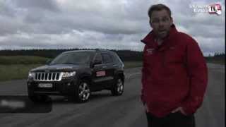 Jeep Grand Cherokee fails evasive maneuver moose test [upl. by Blus912]